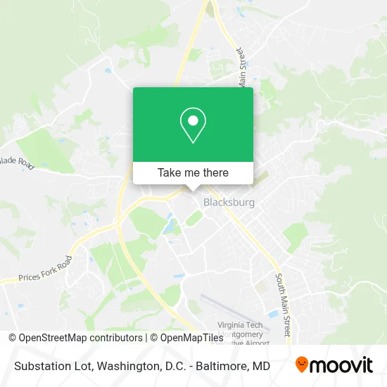 Substation Lot map