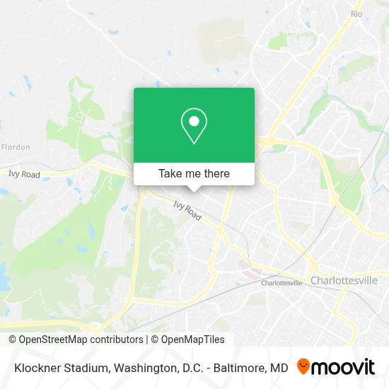 Klockner Stadium map