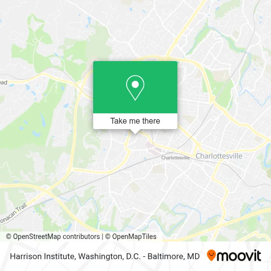 Harrison Institute map