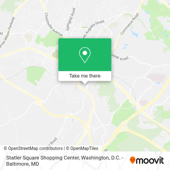 Statler Square Shopping Center map