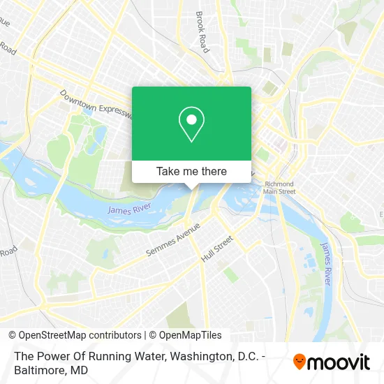 The Power Of Running Water map