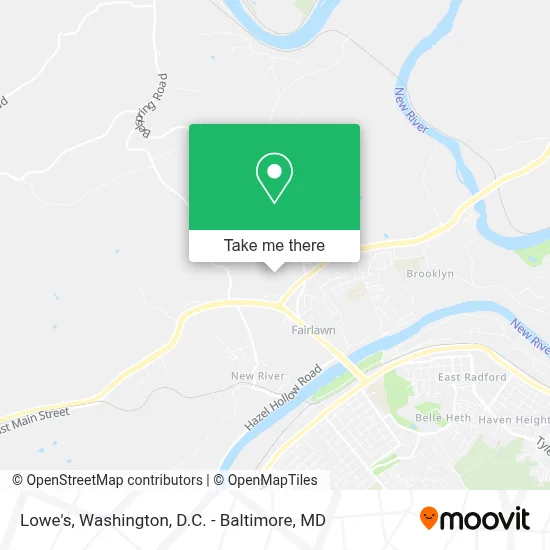 Lowe's map