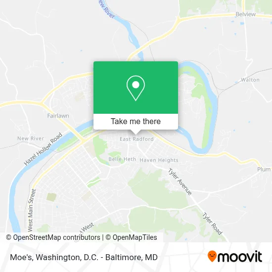 Moe's map
