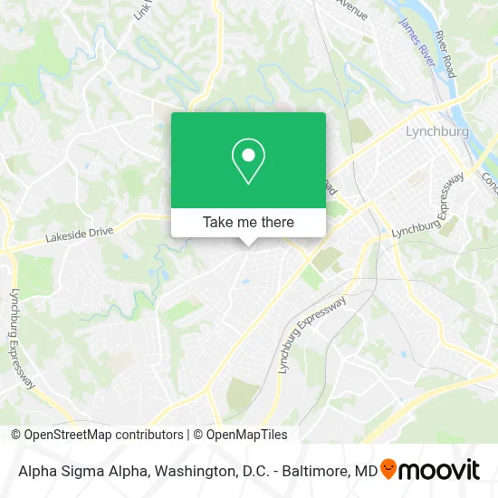 Alpha Sigma Alpha map
