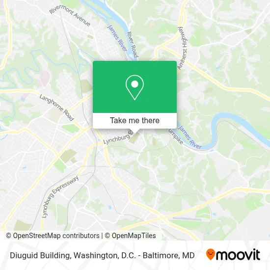Diuguid Building map