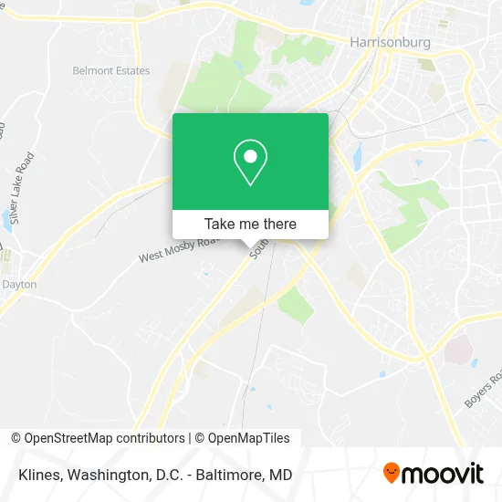 Klines map
