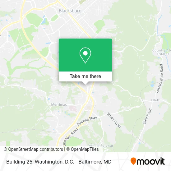 Building 25 map