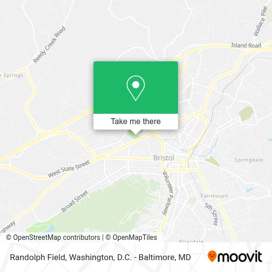 Randolph Field map