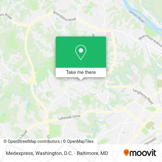 Medexpress map