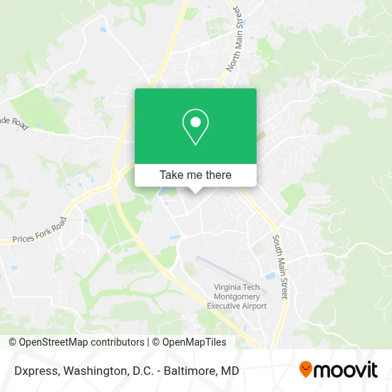 Dxpress map