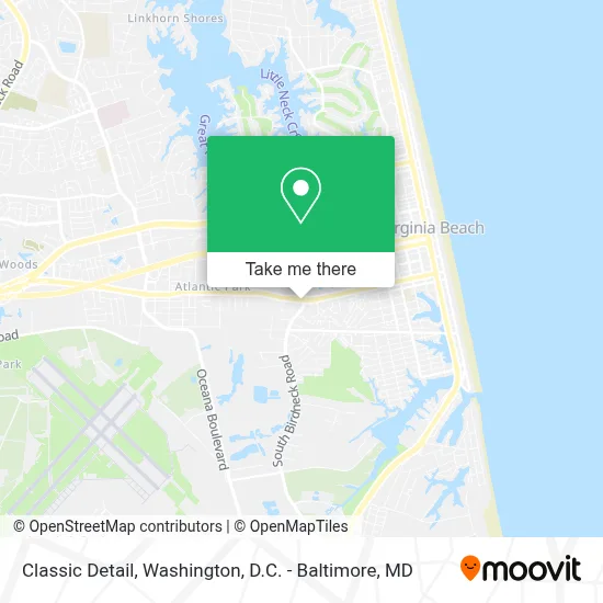 Classic Detail map