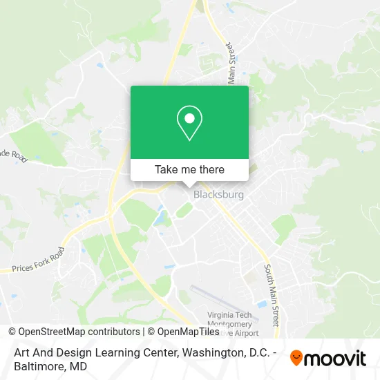 Art And Design Learning Center map