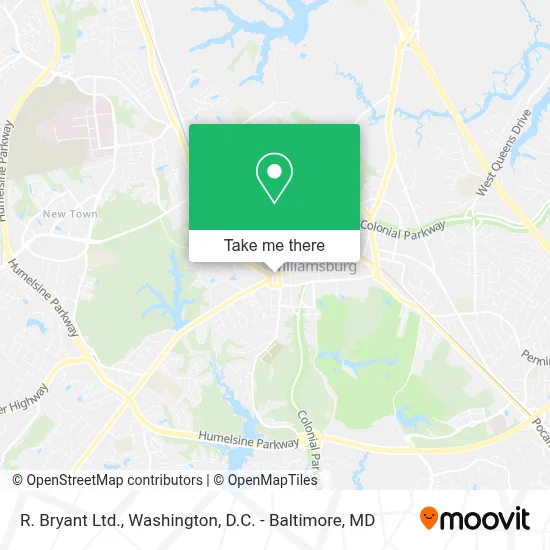 R. Bryant Ltd. map