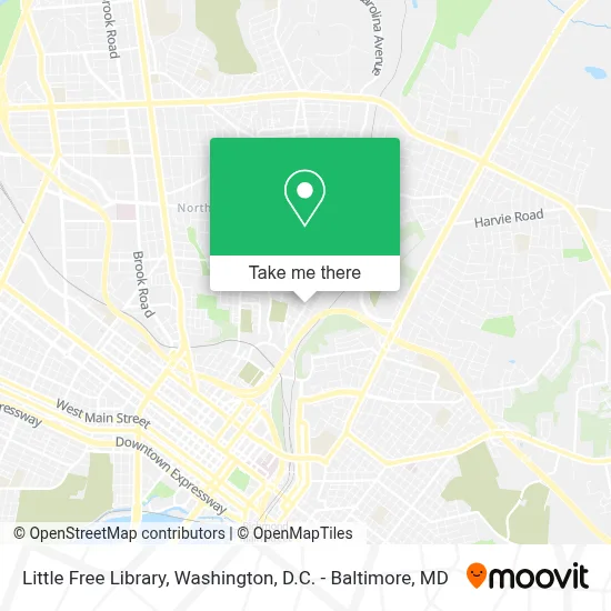 Little Free Library map