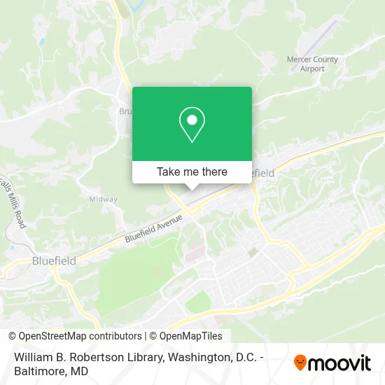 William B. Robertson Library map