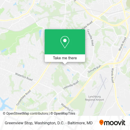 Greenview Stop map