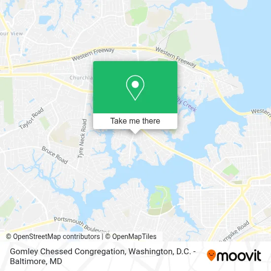 Gomley Chessed Congregation map