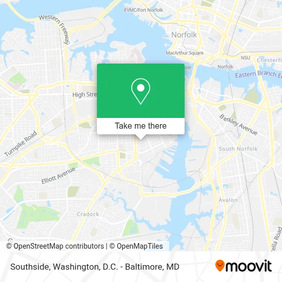 Southside map