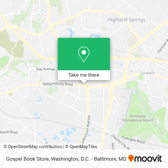 Gospel Book Store map