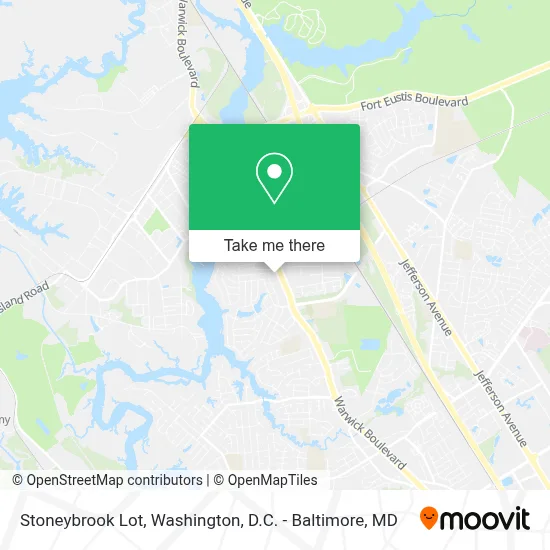 Stoneybrook Lot map