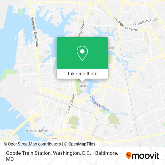 Goode Train Station map