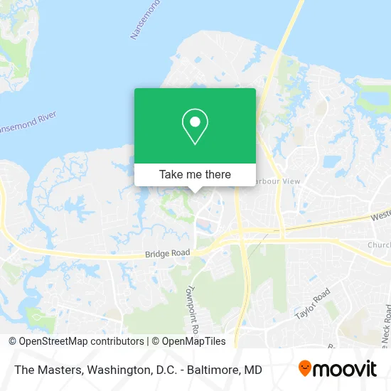 The Masters map