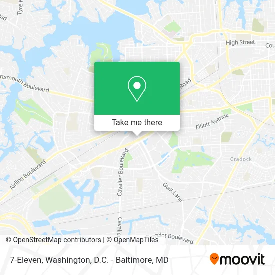 7-Eleven map