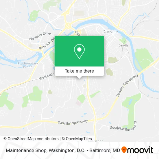 Maintenance Shop map