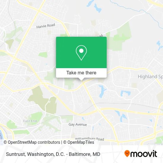 Suntrust map