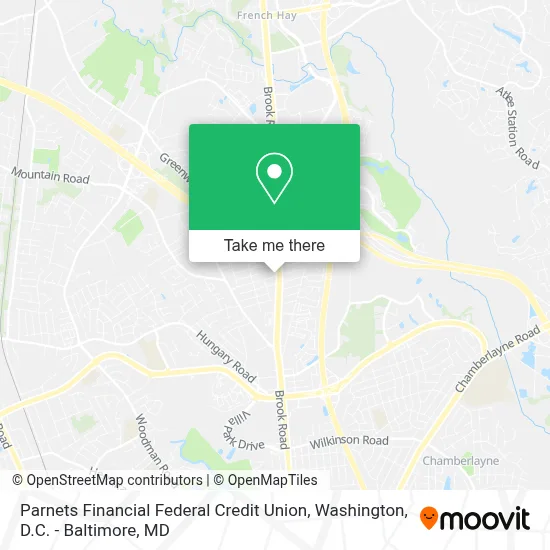 Parnets Financial Federal Credit Union map