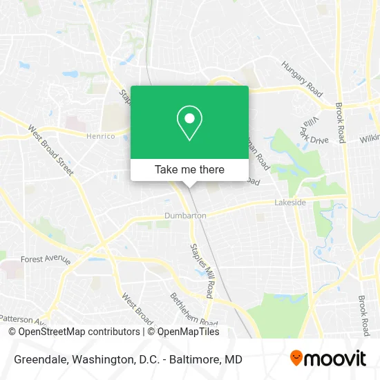 Greendale map