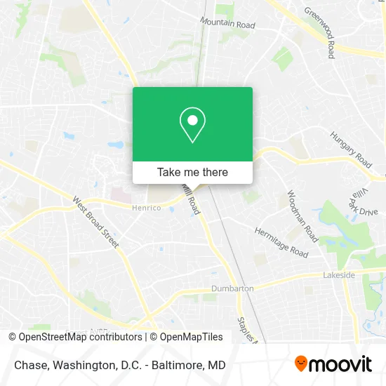 Chase map