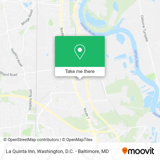 La Quinta Inn map