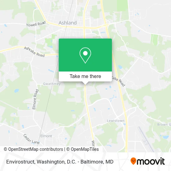 Envirostruct map