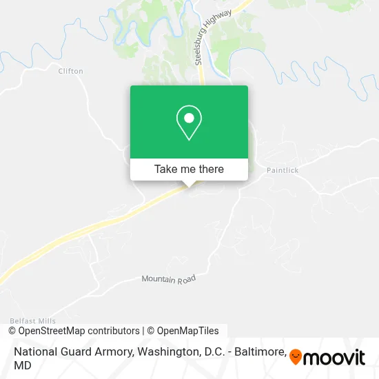 National Guard Armory map