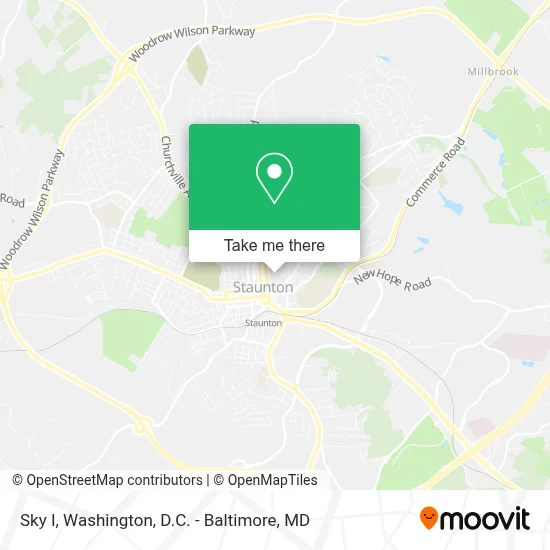 Sky I map