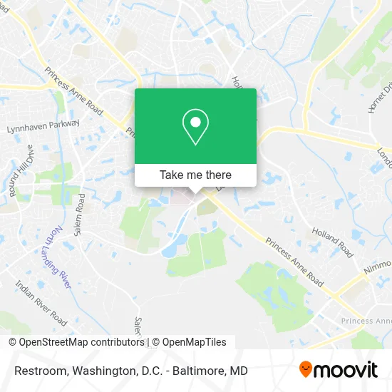 Restroom map