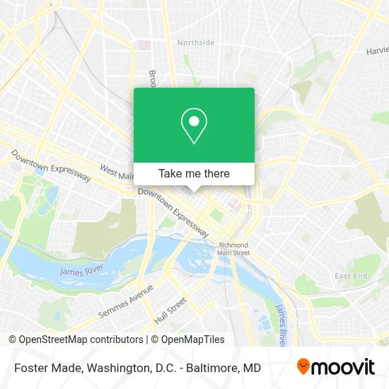 Foster Made map