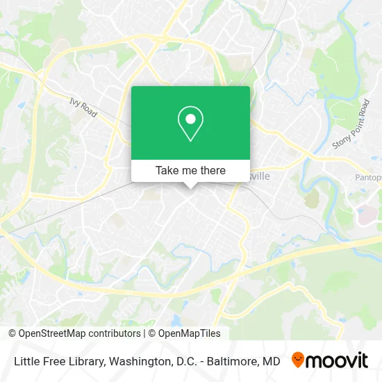 Little Free Library map