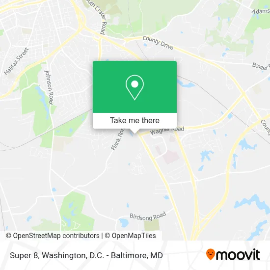 Super 8 map