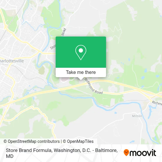 Store Brand Formula map