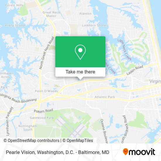 Pearle Vision map