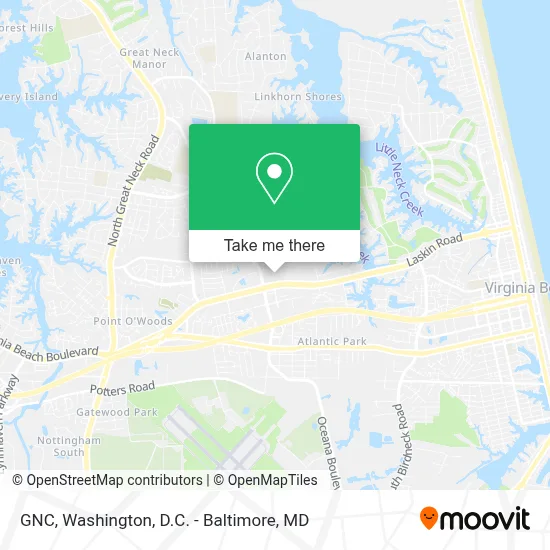 Gnc map