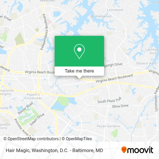 Hair Magic map