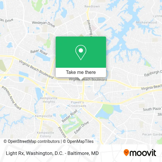 Light Rx map
