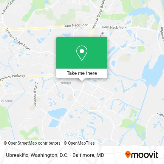 Ubreakifix map