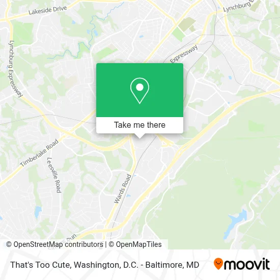 That's Too Cute map