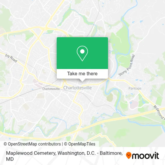 Maplewood Cemetery map