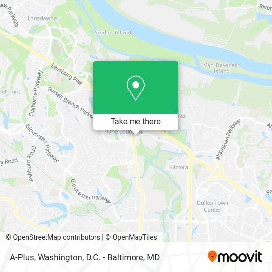 A-Plus map