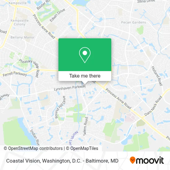 Coastal Vision map